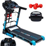 THUNDER Električna tekalna steza REACT-DS-BLACK – 18 km/h, 3 KM, Bluetooth, naklon 15 stopenj, (5000326635) Cene