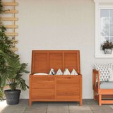 vidaXL Vrtna kutija za pohranu 99 x 49 5 x 58 5 cm od masivne jelovine | shoptok.hr