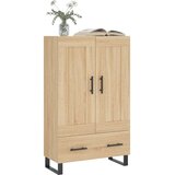 vidaXL Visoka komoda boja hrasta 69 5 x 31 x 115 cm konstruirano drvo | shoptok.hr