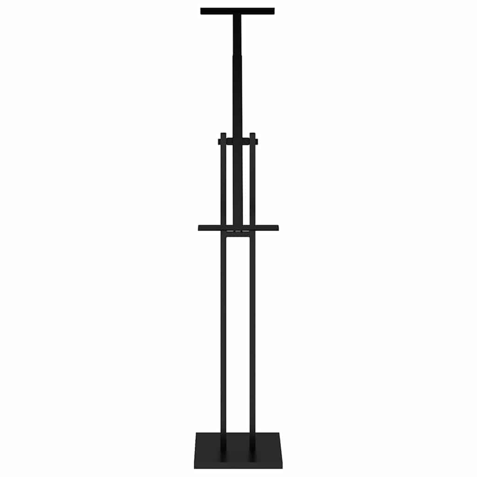 vidaXL Razstave na sejmih 2 pcs Črna 26,5 x 26,5 x 150 cm Jeklo, (5000152522) Cene