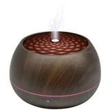 PADYM030 vlažilec zraka in razpršilec eteričnih olj, Ionizator, LED osvetlitev v 7. barvah, 1L, timer, temna imitacija lesa, (20533074)