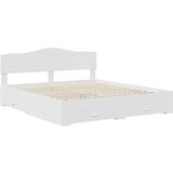  Okvir za krevet Bijelo 180 x 200 cm Konstruirano drvo | shoptok.hr