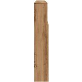 vidaXL Stenska omarica artisian hrast 200x19x103,5 cm inženirski les | Shoptok.si