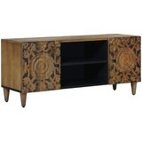 TV ormar s pohranom Smeđa 105 x 33,5 x 46 cm Čvrsto drvo manga | shoptok.hr