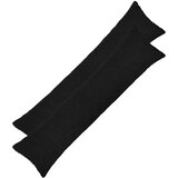  Presvlaka za jastuk 2 pcs HEERLEN Crna 40 x 145 cm Bouclé | shoptok.hr