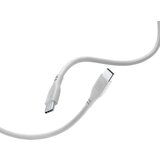 Cellular Line USB kabel SOFT USB C-C, 1,2m siv, (5000059370) | Shoptok.si