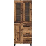  Highboard 2 kom. Staro drvo 69,5 x 34 x 180 cm | shoptok.hr