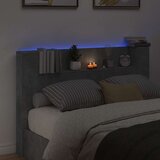  Uzglavlje Betonski sivi 160 x 16 5 x 103 5 cm Konstruirano drvo | shoptok.hr
