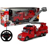 Vatrogasno vozilo na daljinsko upravljanje s ljestvama 38 cm - crveni | shoptok.hr