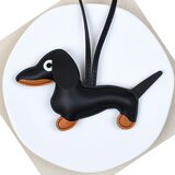 INF Privlačen obesek za ključe ali torbo v obliki jazbečarja Black, (21778899) | Shoptok.si