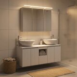  Set ormarića za kupaonicu 4 kom. Bijela Konstruirano drvo | shoptok.hr
