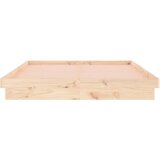  Posteljni okvir 120x190 cm trden les, (20906587) | Shoptok.si