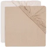 plahta jersey 2/1 60x120cm blush/wild rose