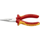 Knipex Flachrundzange mit Schneide, 160mm 25 06 160: raveno okrogle klešče s rezilom, 160mm 25 06 160., (20787233) Cene