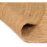  Ukrasni pleteni tepih od jute 180 cm okrugli | shoptok.hr