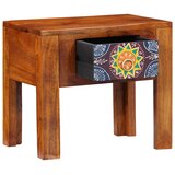  Bocni stol s ladicama s pohranom Smeđa 40 x 30 x 36 cm | shoptok.hr