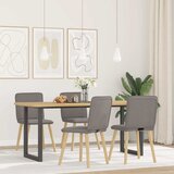 vidaXL Jedilni stoli 4 kosi taupe blago, (21822452) | Shoptok.si