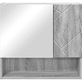 vidaXL Ogledalo ormar s policom Sivi hrast sonoma 59 x 17 x 55 cm | shoptok.hr