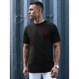 DStreet Koszulka męska czarna | Shoptok.si