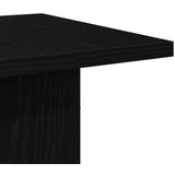 vidaXL Stojalo za rastline Črni hrast Les 30 x 30 x 40 cm | Shoptok.si