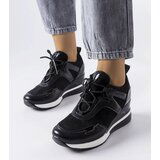 Gemre Black wedge sneakers Vinceza | Eponuda.ba