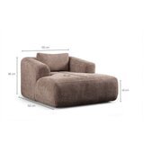 Atelier Del Sofa 1-Seat sofa braon boja sofia | Eponuda.com