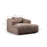 Atelier Del Sofa Fotelja Sofia, smeđa | Eponuda.ba