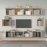  6-dijelni set TV ormarića boja hrasta sonome konstruirano drvo | shoptok.hr