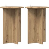  Stalak za biljke 2 pcs Hrast artisan Ø40 x 60 cm | shoptok.hr