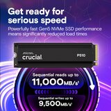 Crucial P510 2TB PCIe Gen5 NVMe 2280 M.2 SSD s hladilnikom | Shoptok.si