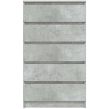  Ladičar siva boja betona 60 x 36 x 103 cm od konstruiranog drva | shoptok.hr