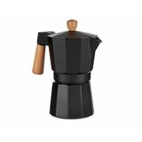 BigBuy Kavni aparat Italijanski klasični 6 skodelic, aluminij in les, (5000136507) | Shoptok.si