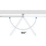  Električni rotirajući sušač za peškire sa termostatom ARABESQUE 60W 65x49 cm crna | Eponuda.com
