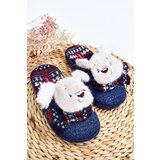 Boto Children's Slippers with Thick Sole and Bear Navy Dasca | Shoptok.si