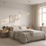 Toolight Viseća lampa G133-6CP GOLD za G9 žarulje | shoptok.hr