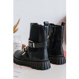 Boto Girls' Zip-Up Ankle Boots Black Adeneia | Shoptok.si