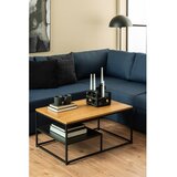 Actona Stolić za kavu s pločom stola u dekoru hrasta u prirodnoj boji 60x90 cm Gila – | shoptok.hr