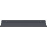  Ležeča polica 4 pcs Antracit 40 x 18 x 2,5 cm Jeklo, (5000201546) | Shoptok.si