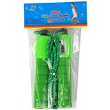 Green Skipping Rope With Counter 275 cm Fitness Adjustment | shoptok.hr