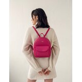 Vuch Kožni ruksak Delaney Grace Raspberry, 5 l, 26 x 20 cm Slike