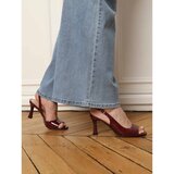 La Modeuse Sandali & Odprti čevlji 75697_P179187 Bordo | Shoptok.si