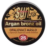 Sun Argan Bronz Oil Suntan Butter SPF25 vodoodporno maslo za zaščito pred soncem z arganovim oljem za hitro porjavelost 200 ml