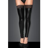 Noir Handmade F158 Powerwetlook Stockings with Elastic Tape L Cijene