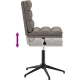 vidaXL Jedilni stol sivo umetno usnje | Shoptok.si