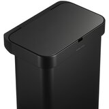 simplehuman Črn brezstični jeklen koš za smeti 58 l Sensor – | Shoptok.si