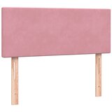  Krevet s oprugama i madracem ružičasti 120x210 cm baršunasti | shoptok.hr