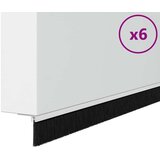  Držač četke za vrata 6 pcs Bijelo 100 cm Aluminijski legura | shoptok.hr