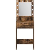  Toaletni stol Dimljeni hrast 50 x 41 x 135 cm Konstruirano drvo | shoptok.hr