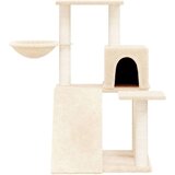  Penjalica za mačke sa stupovima za grebanje krem 82 cm | shoptok.hr