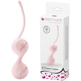  Vaginalne kuglice Pretty Love Kegel Tighten Up I, 16.3cm, Roze Cene